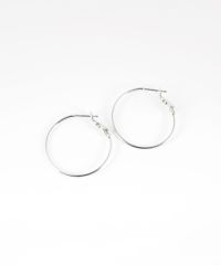 30mmフープステンレスポストピアス