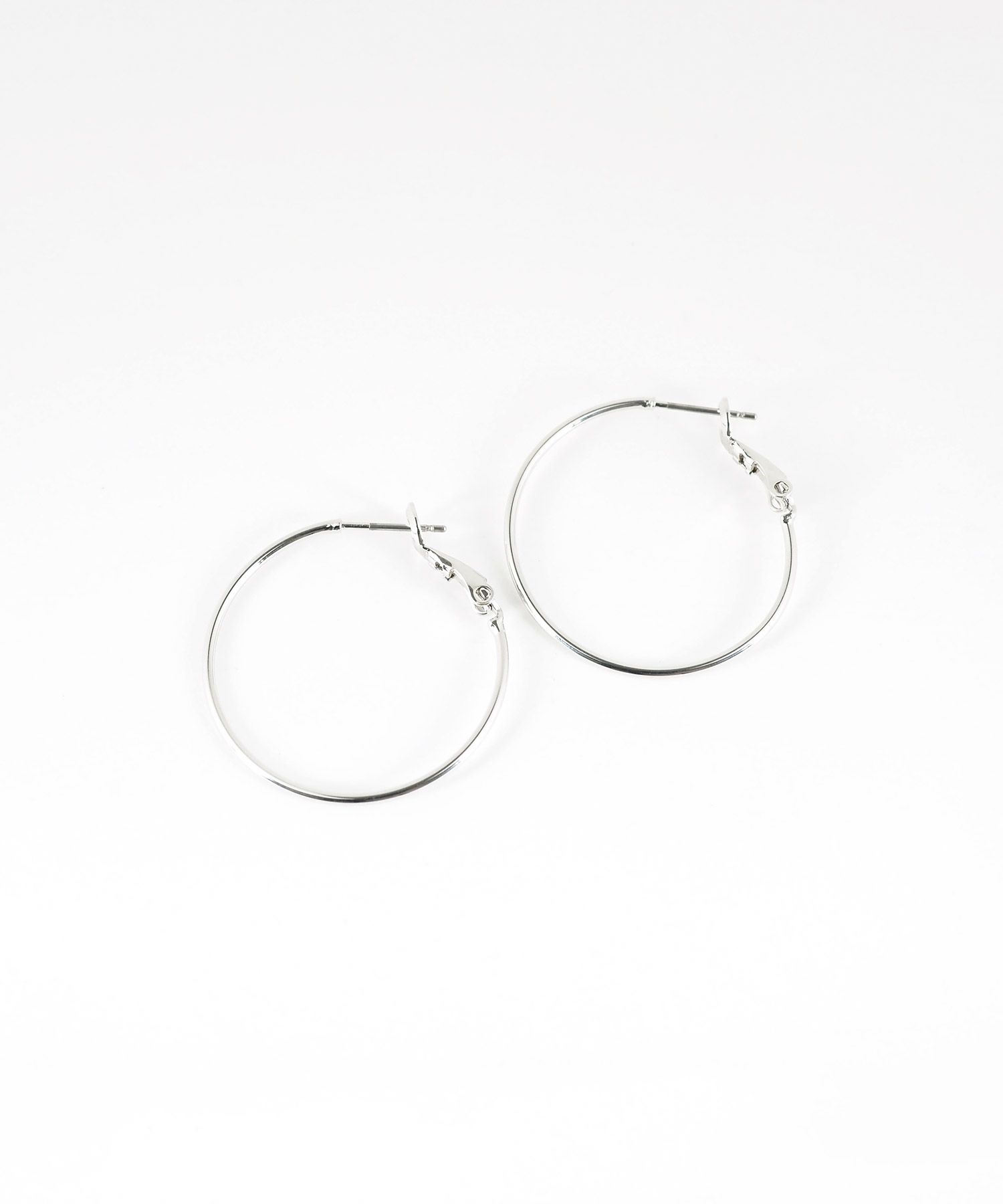 30mmフープステンレスポストピアス