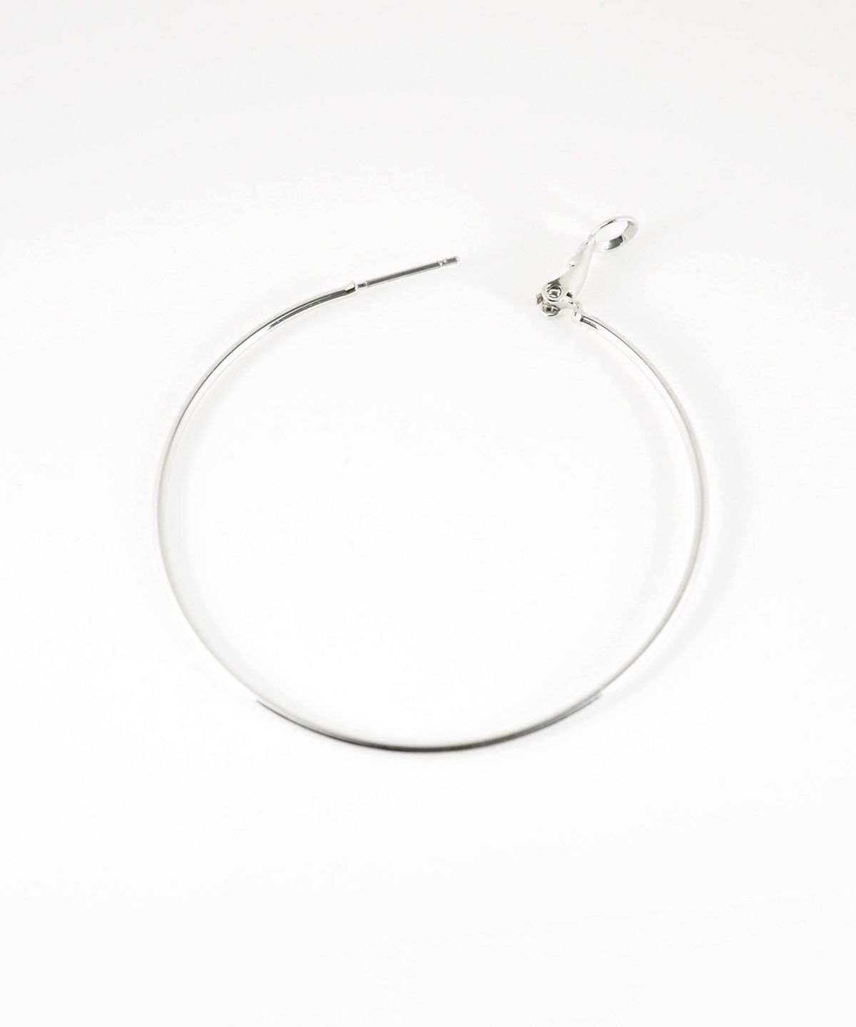 50mmフープステンレスポストピアス