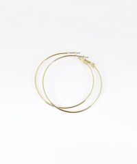 50mmフープステンレスポストピアス