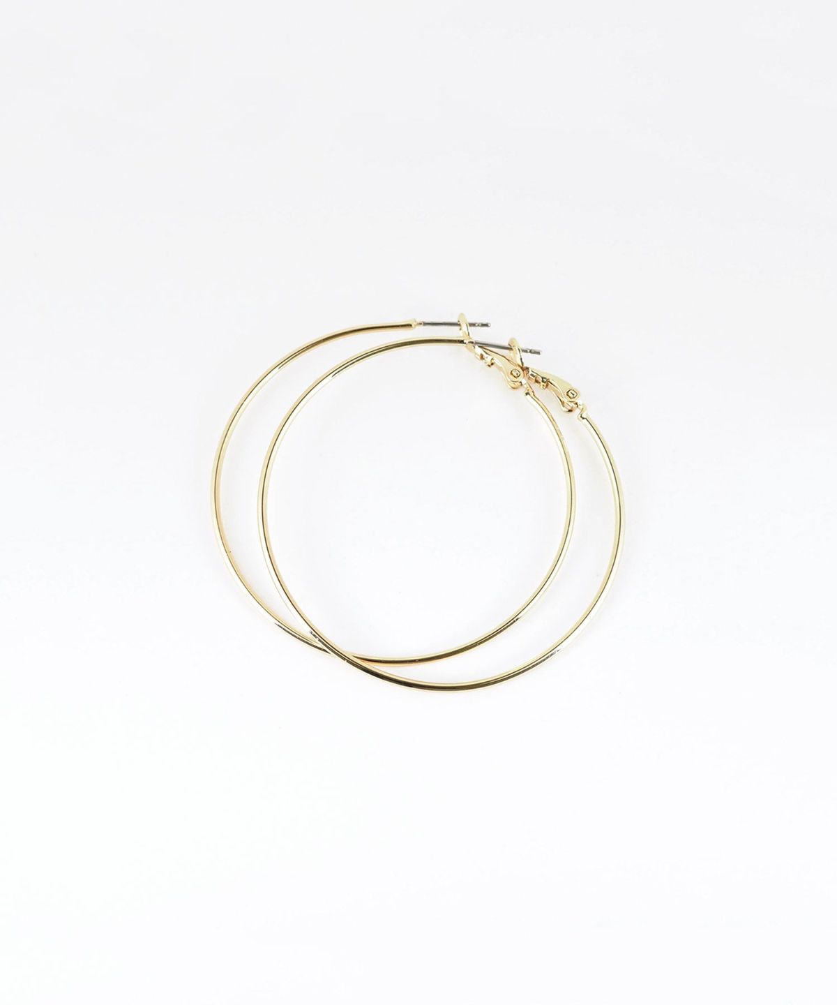 50mmフープステンレスポストピアス