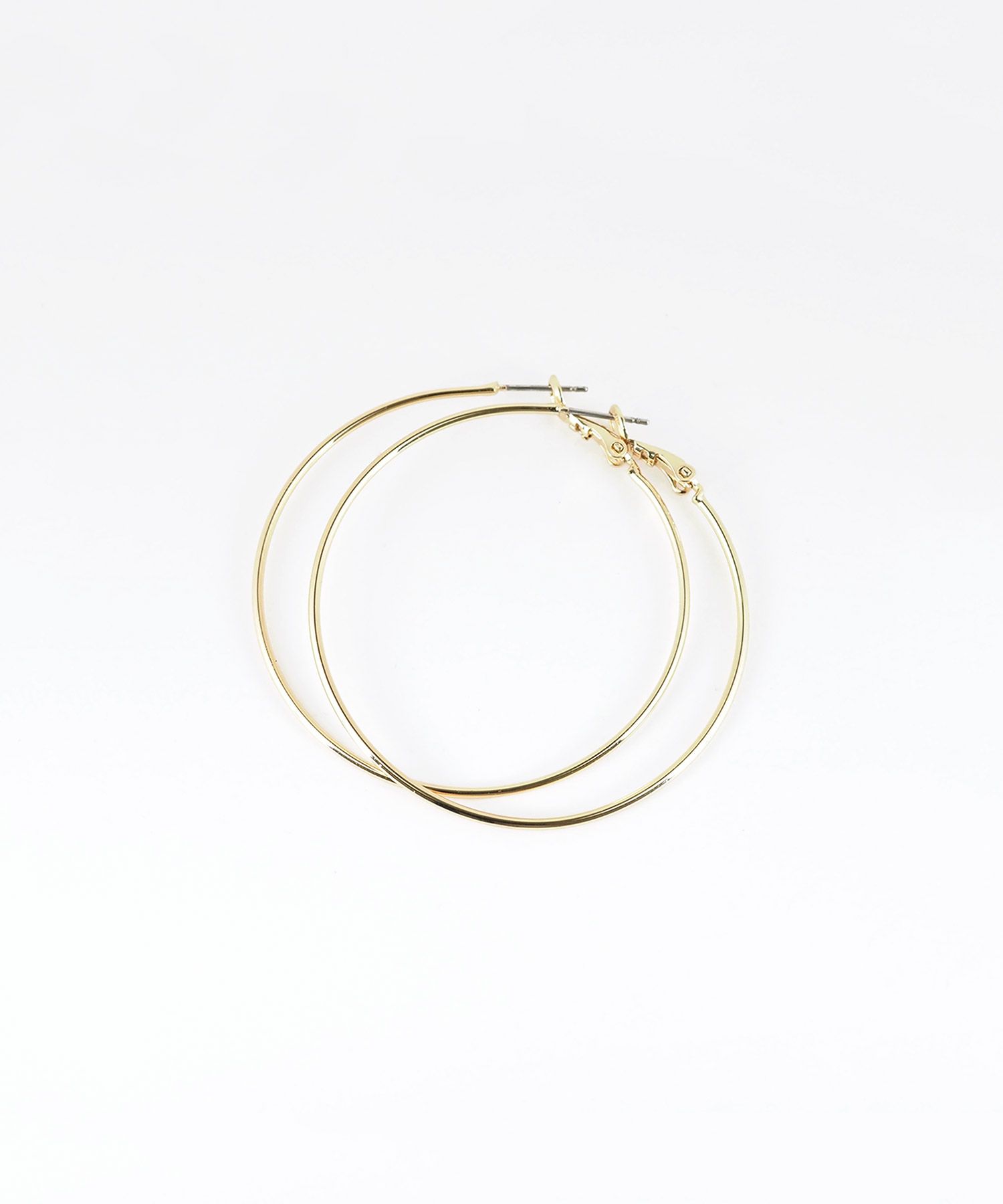 50mmフープステンレスポストピアス