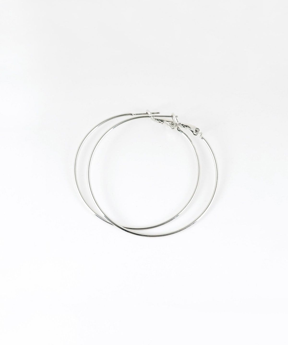 50mmフープステンレスポストピアス