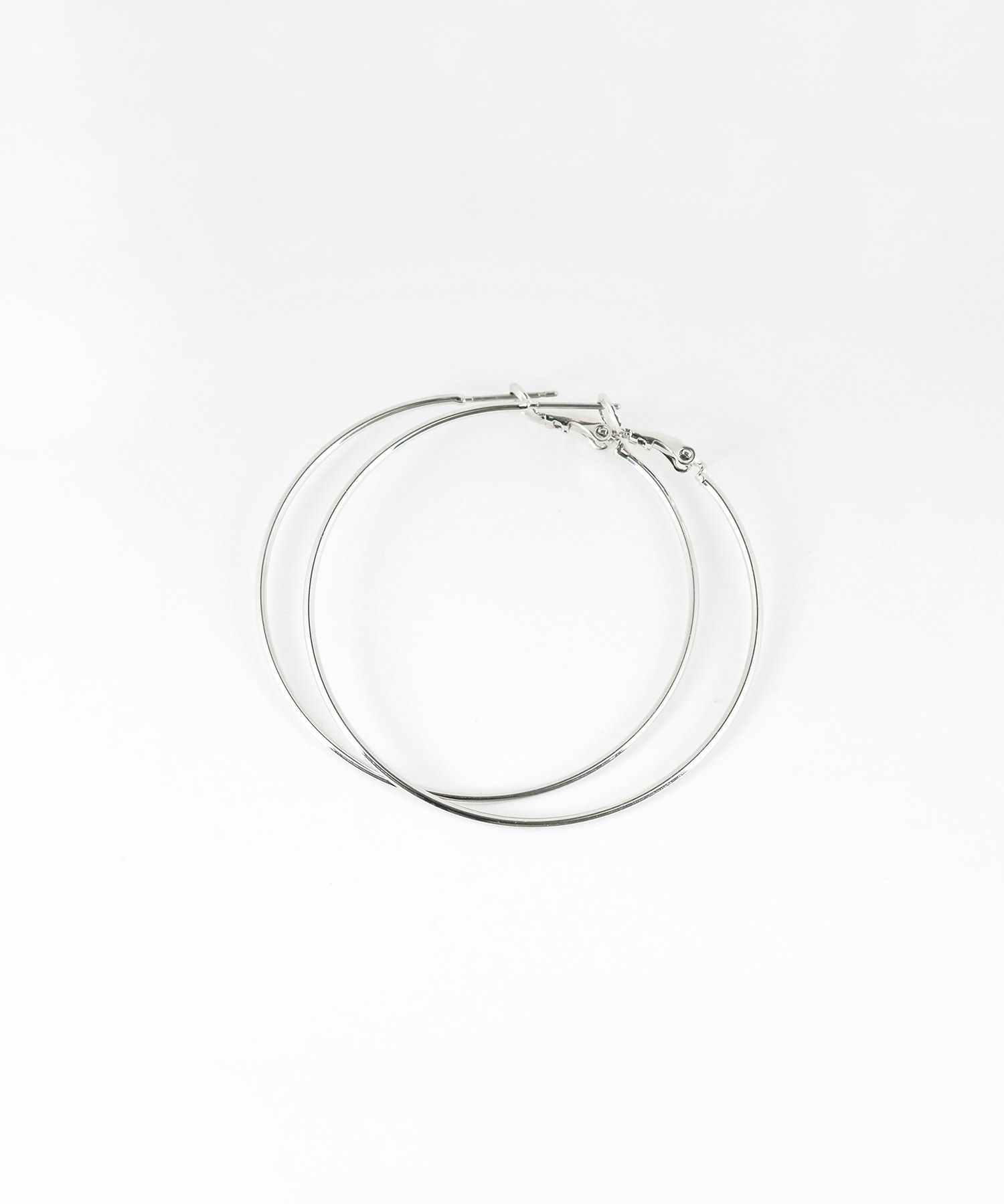 50mmフープステンレスポストピアス