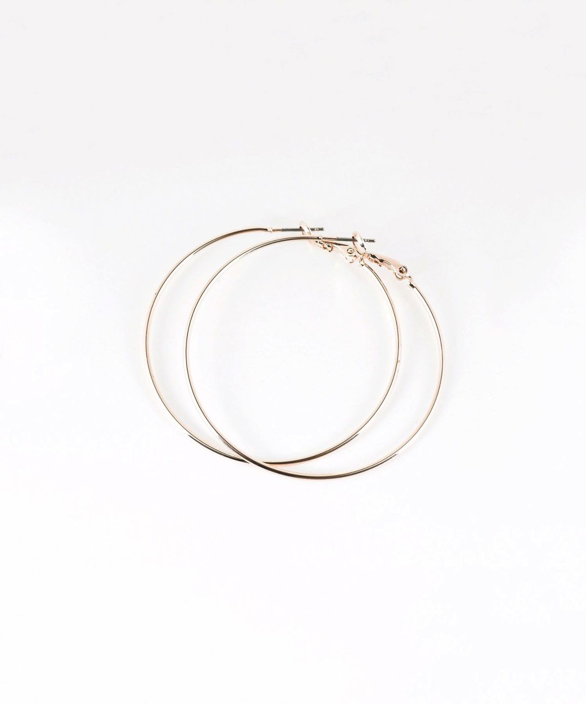 50mmフープステンレスポストピアス