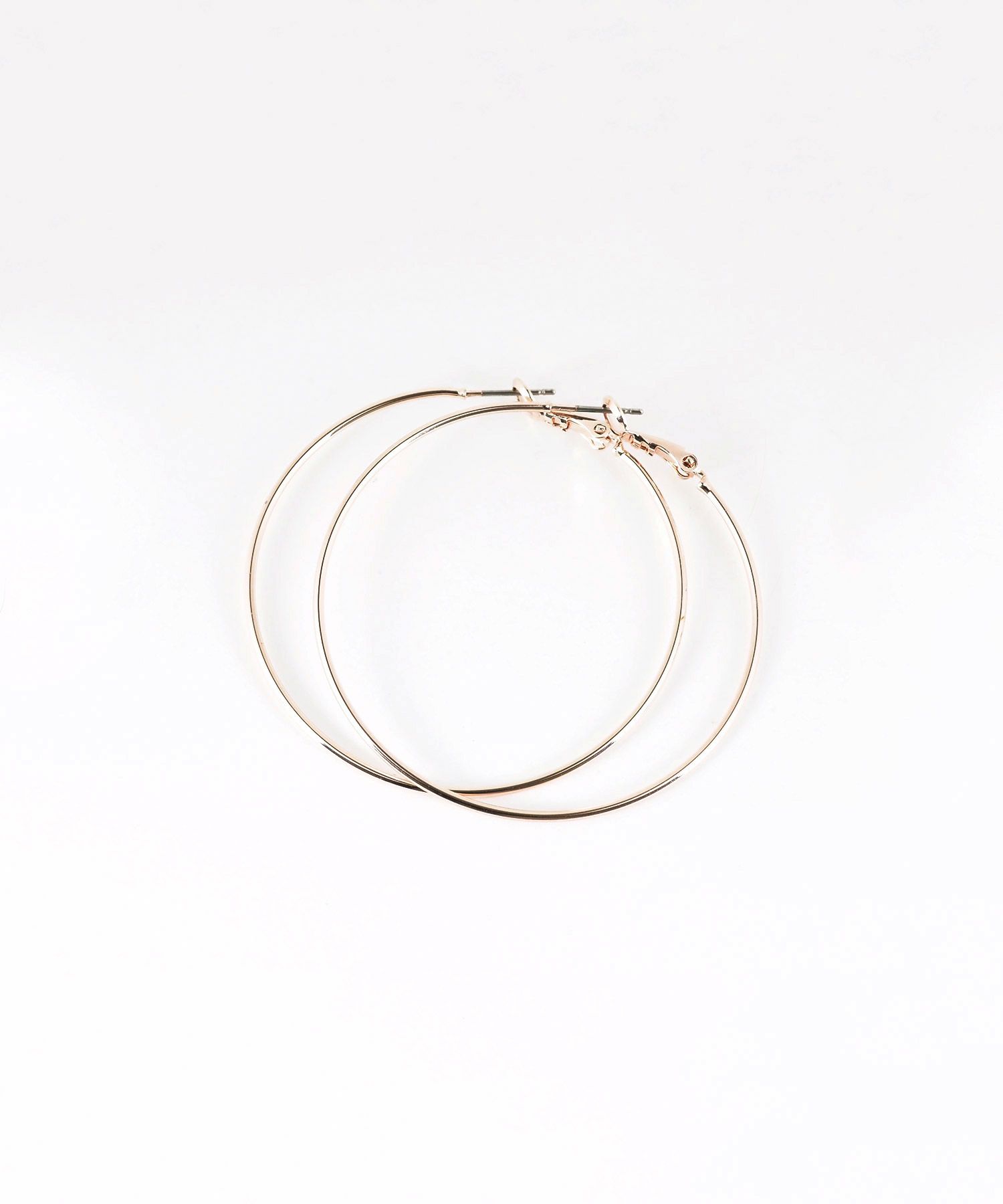 50mmフープステンレスポストピアス