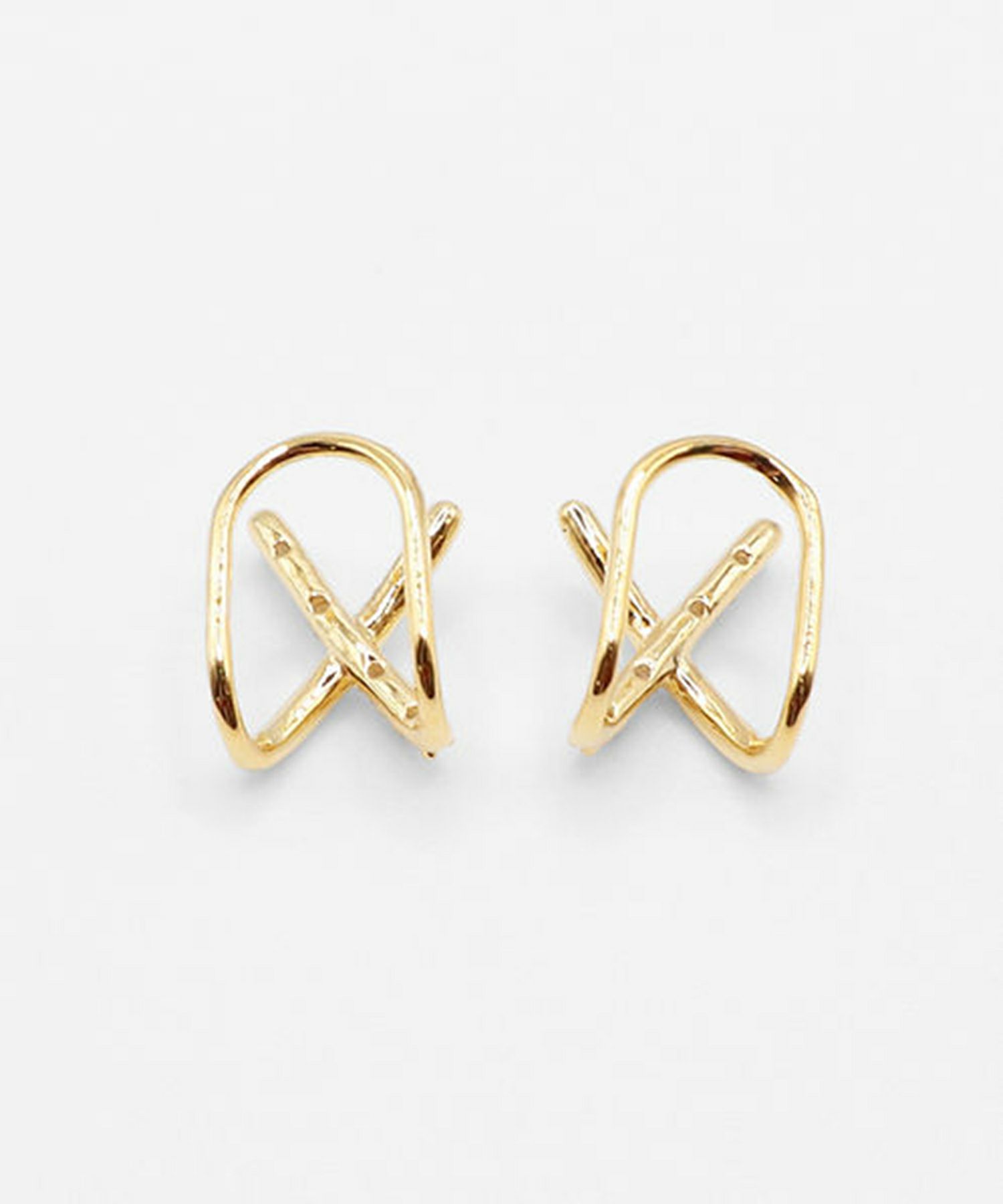 クロスラウンドメタルイヤリング | 【公式】MUK ONLINE SHOP｜人気