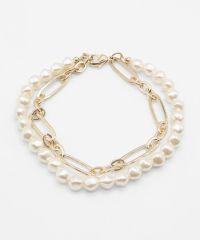 パールチェーンブレスレット