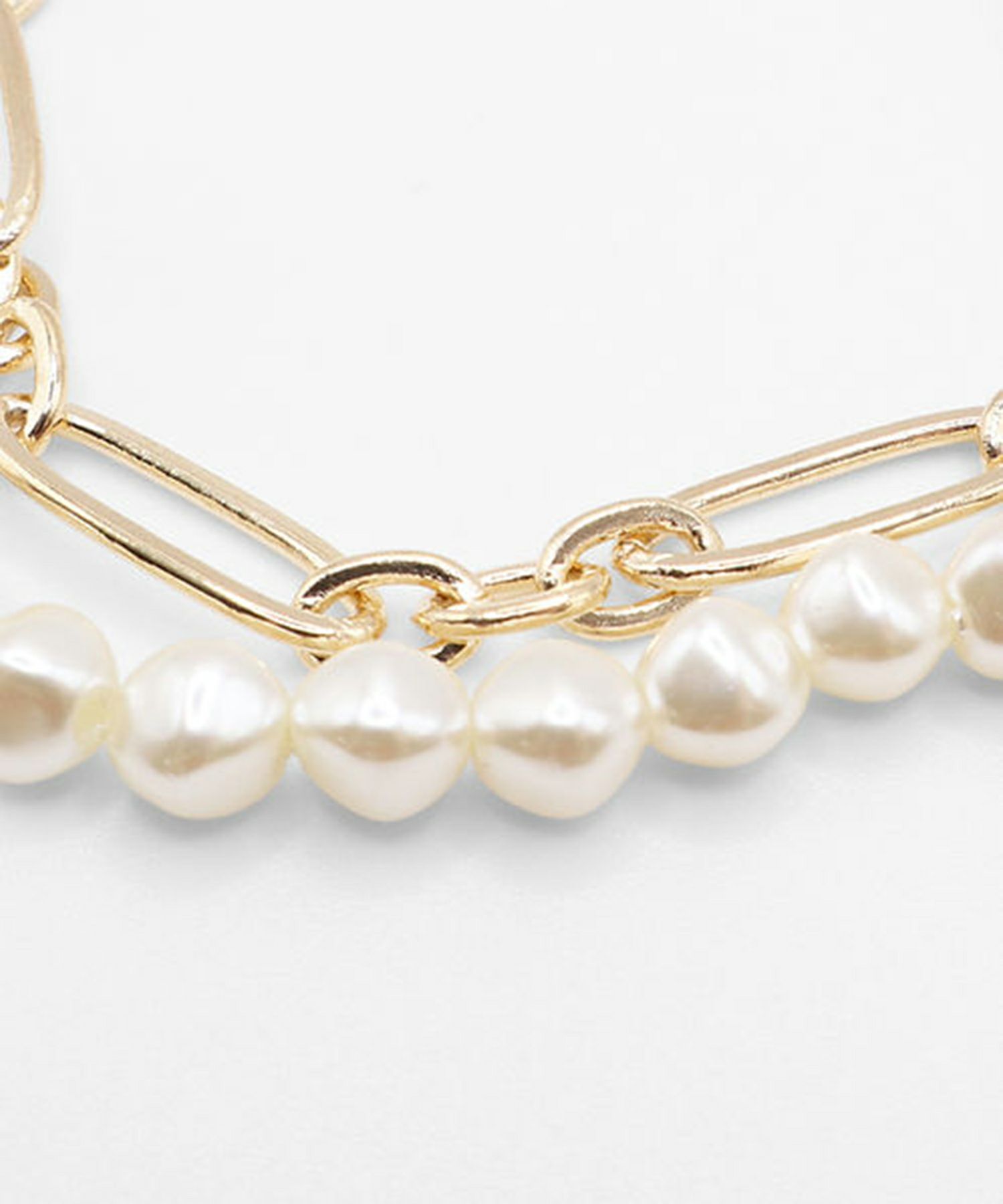 パールチェーンブレスレット