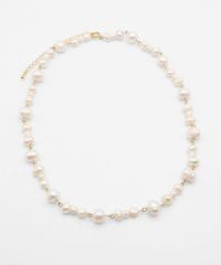 淡水パールチェーンネックレス