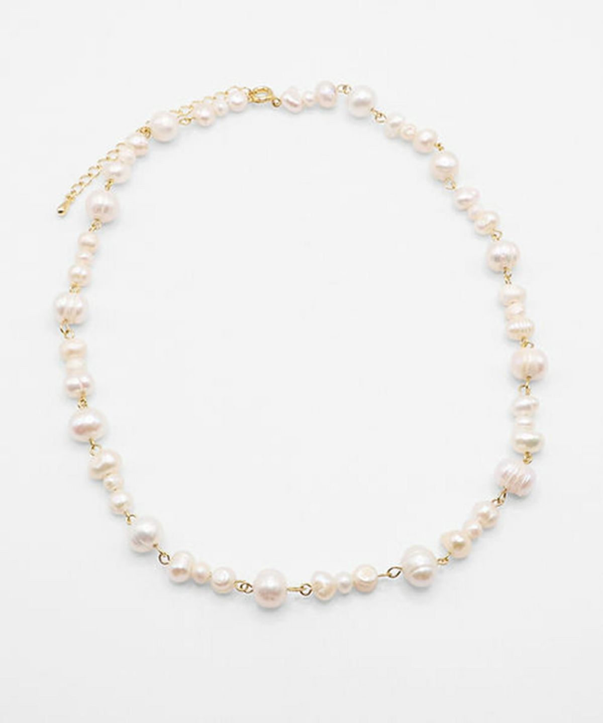 淡水パールチェーンネックレス