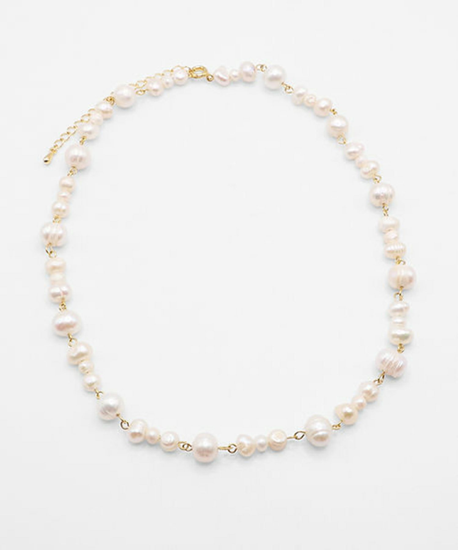 淡水パールチェーンネックレス