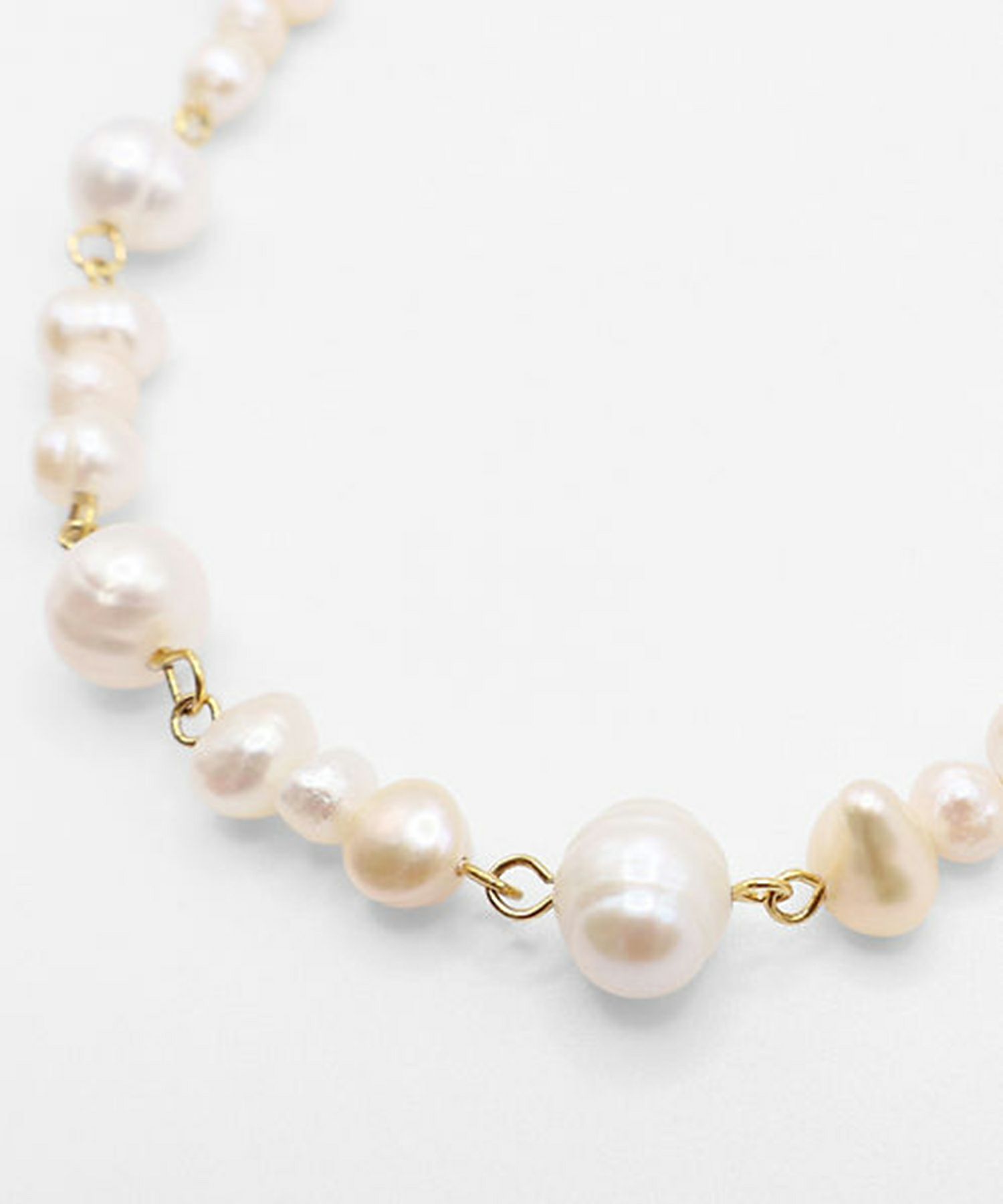 淡水パールチェーンネックレス