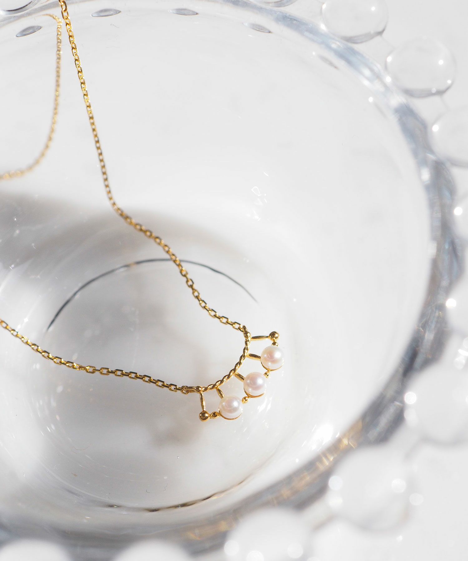 [SV925]エシェルアコヤパールネックレス