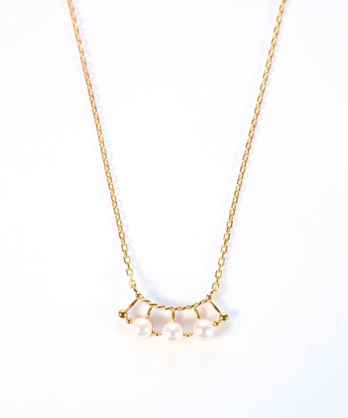 [SV925]エシェルアコヤパールネックレス