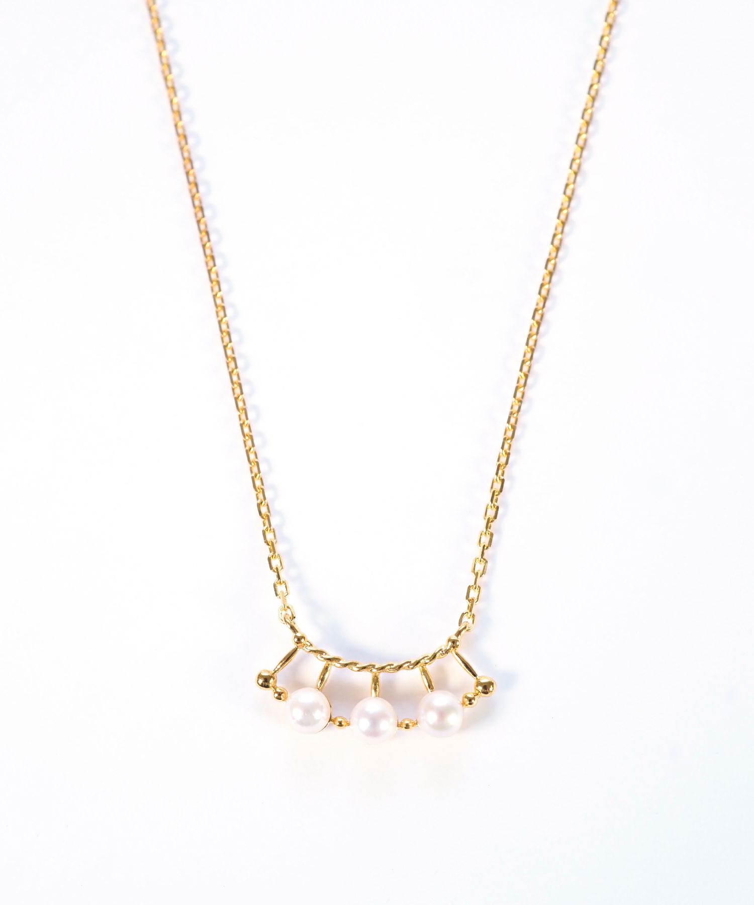 [SV925]エシェルアコヤパールネックレス