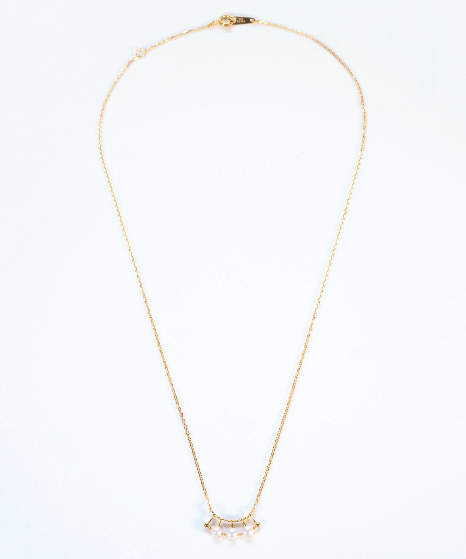 [SV925]エシェルアコヤパールネックレス