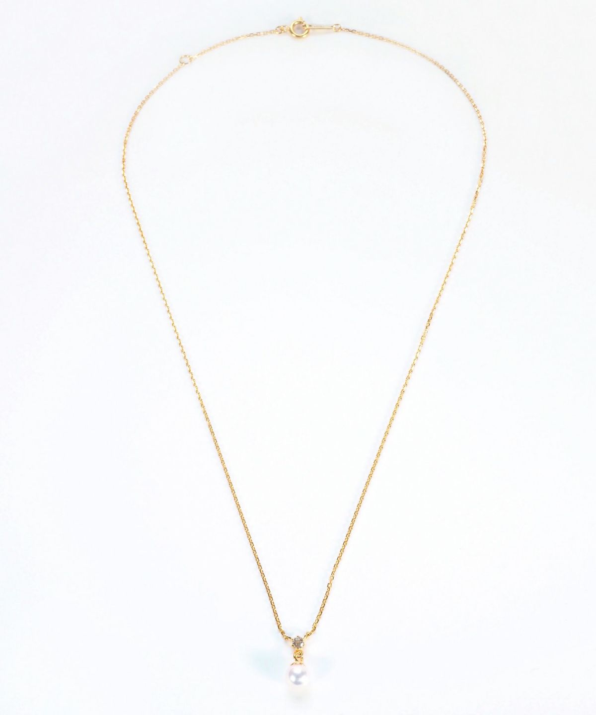 [SV925]アンビジューアコヤパールネックレス