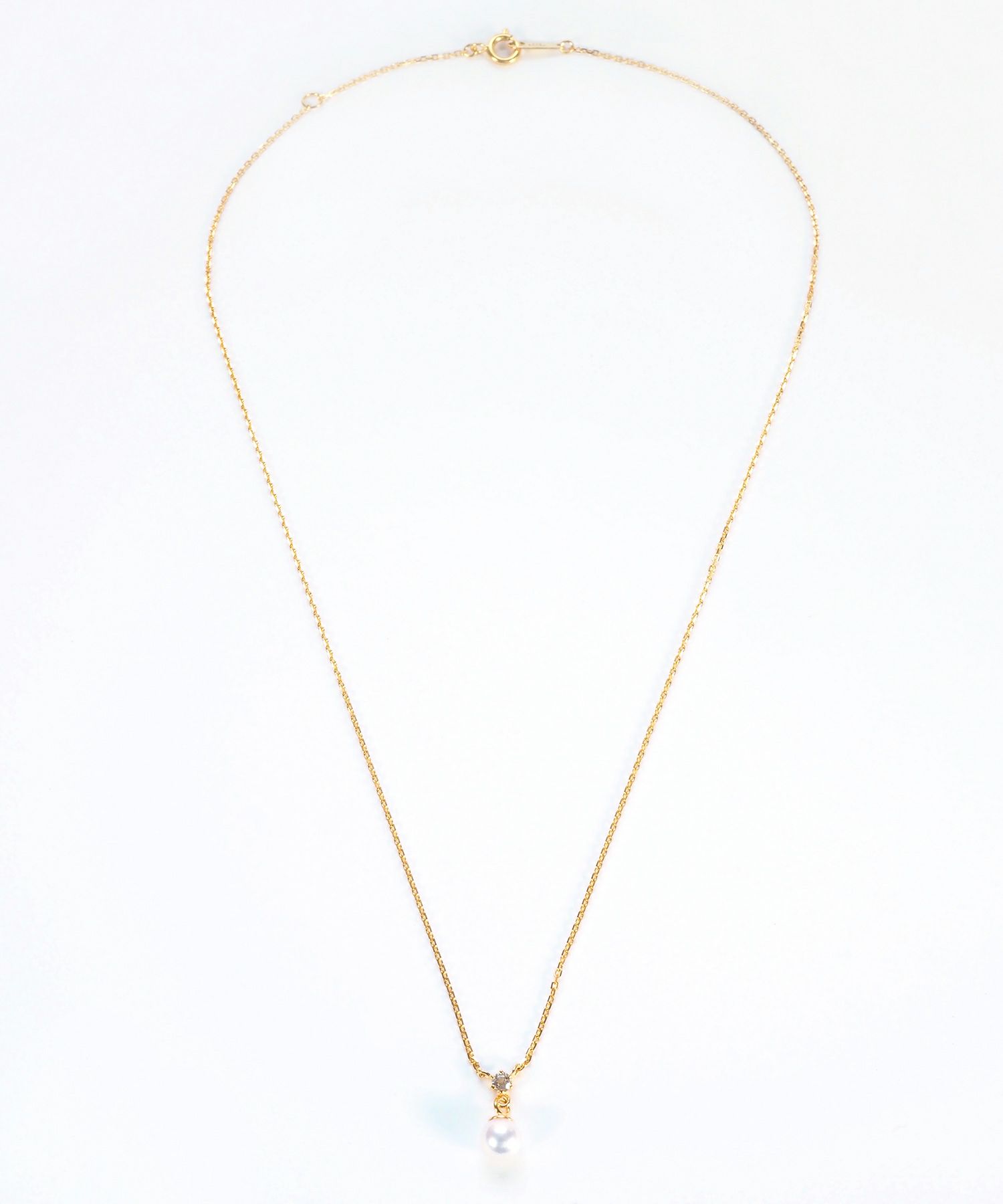 [SV925]アンビジューアコヤパールネックレス