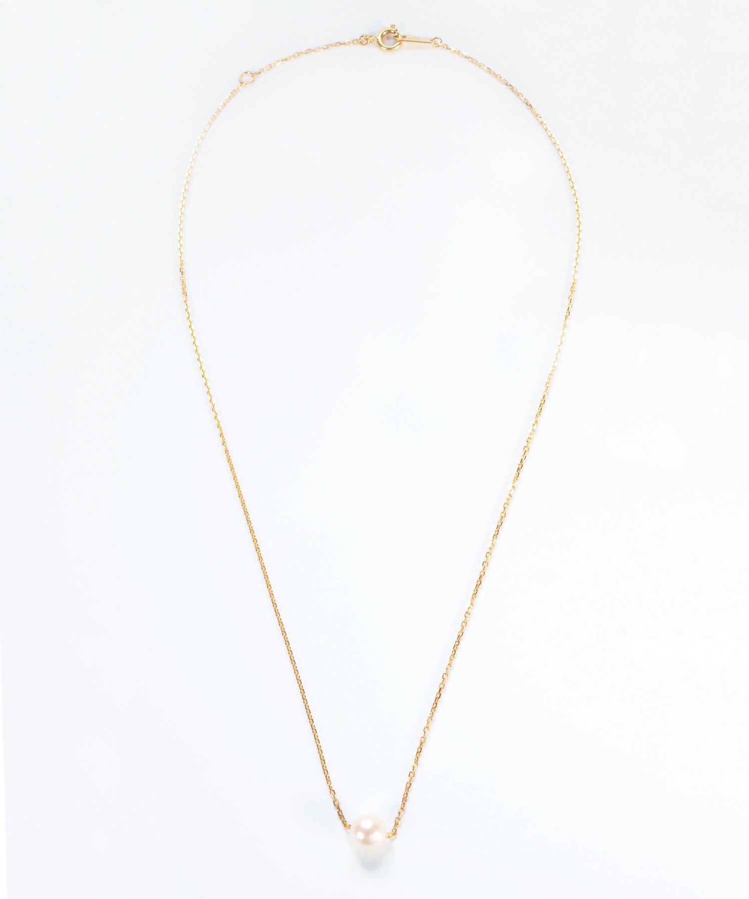 [SV925]アコヤパールスルーネックレス