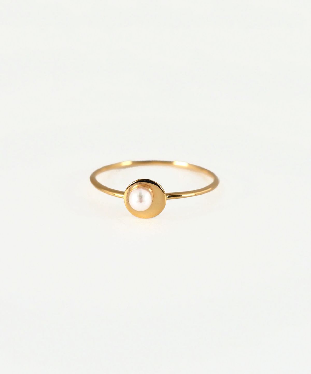 [SV925]アコヤパールプレートリング