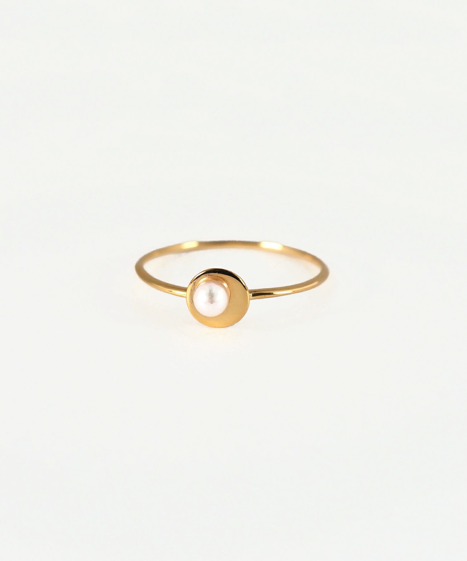 [SV925]アコヤパールプレートリング