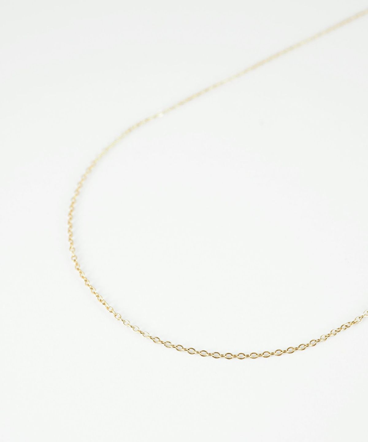 スリムチェーンステンレスネックレス