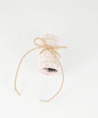 シークイン刺繍フラワーフック付きシュフィー【Zoule】