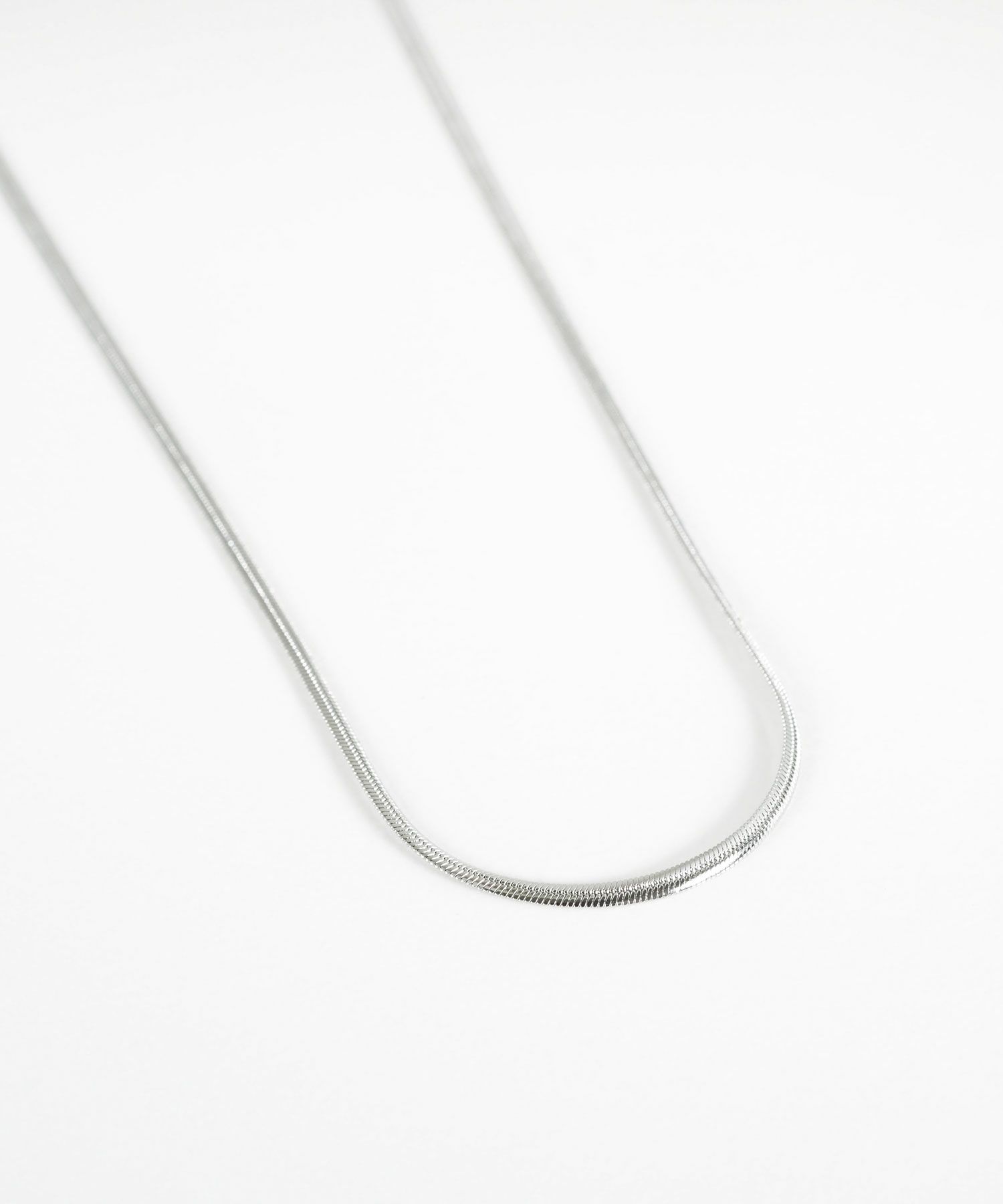 スネークチェーンステンレスネックレス