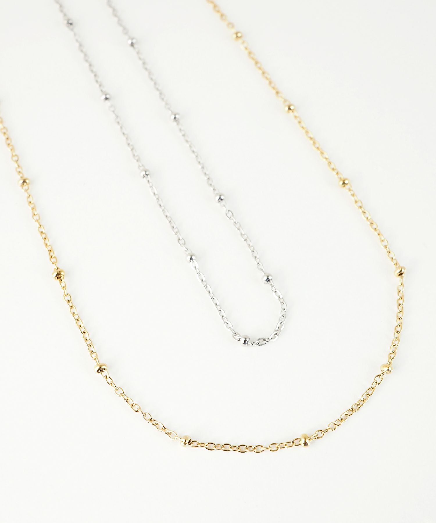 アンカーアズキチェーンステンレスネックレス