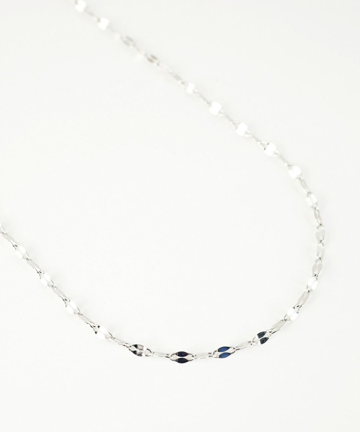 ペタルチェーンステンレスネックレス