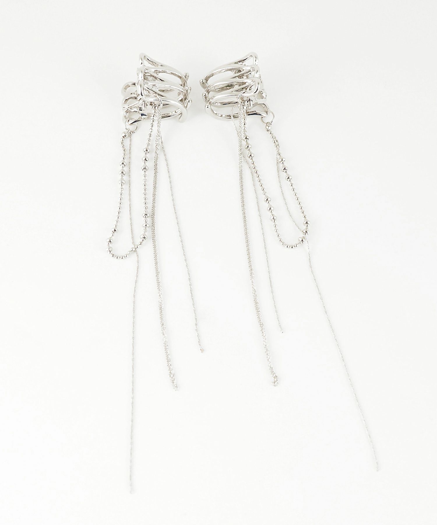 ニュアンスラインチェーン付きミニクリップ2Pセット