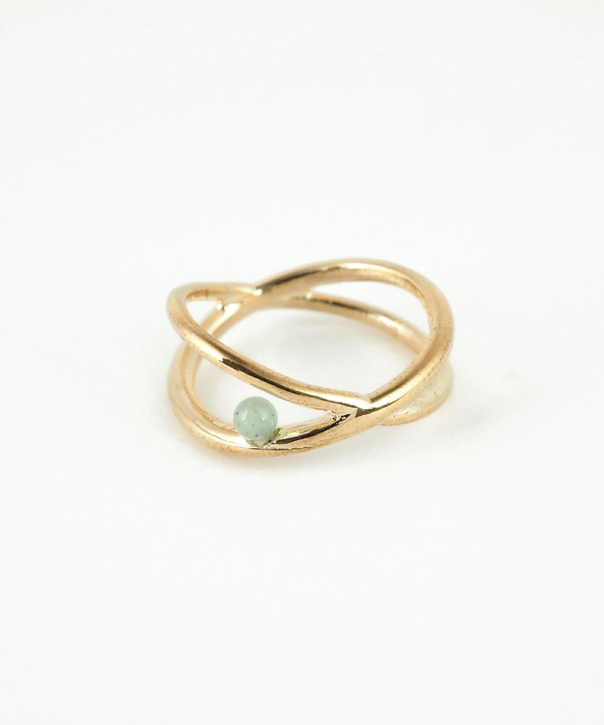 ストーンクロスリング【MUK blossom stone】