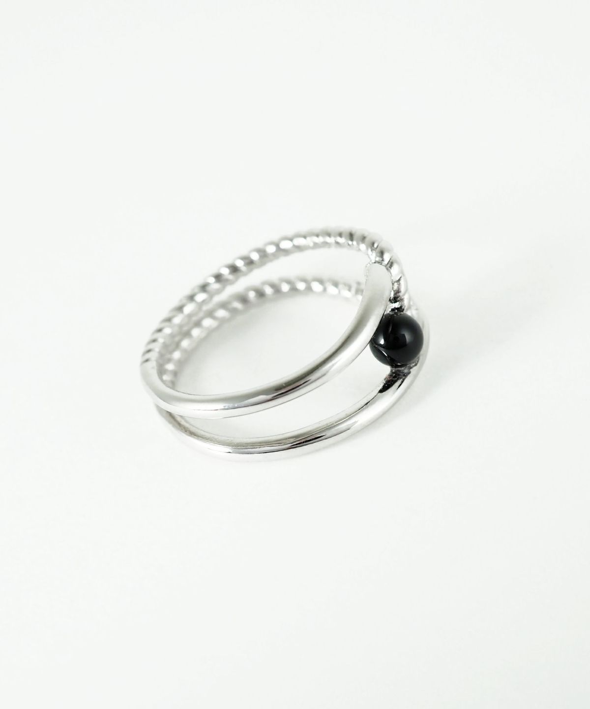 ストーンエリプスクロスリング【MUK blossom stone】