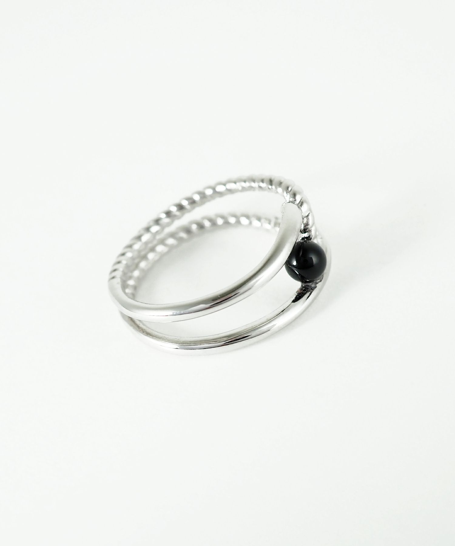 ストーンエリプスクロスリング【MUK blossom stone】