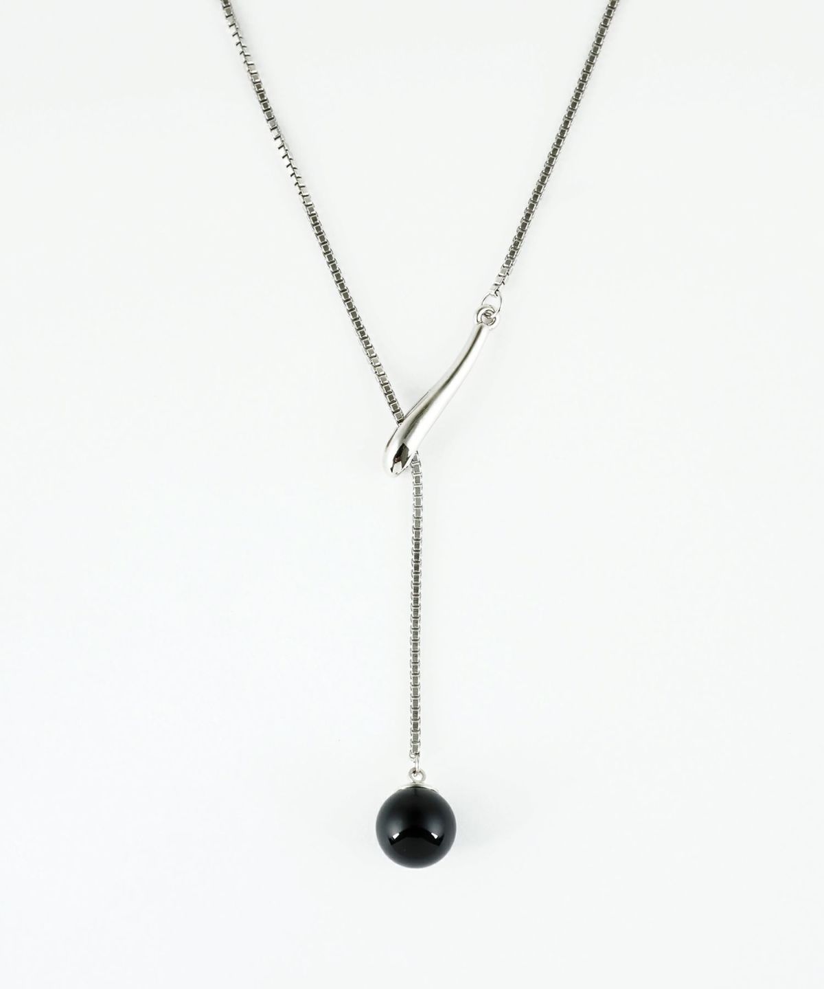 ストーンY字ロングネックレス【MUK blossom stone】