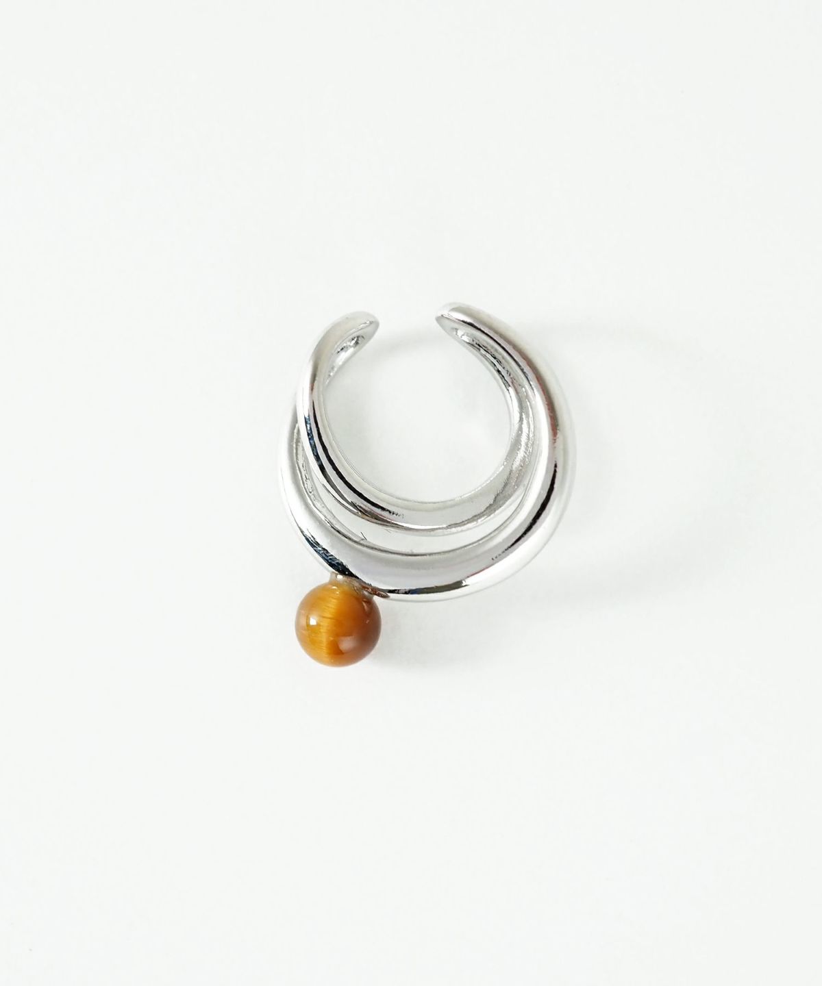 ストーンクロスイヤーカフ【MUK blossom stone】