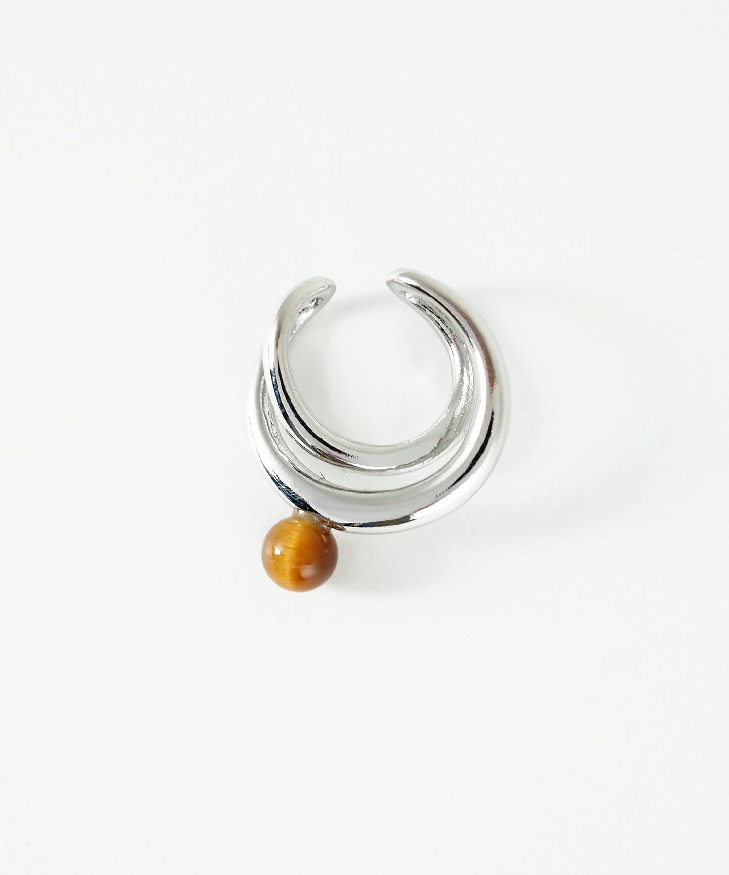 ストーンクロスイヤーカフ【MUK blossom stone】