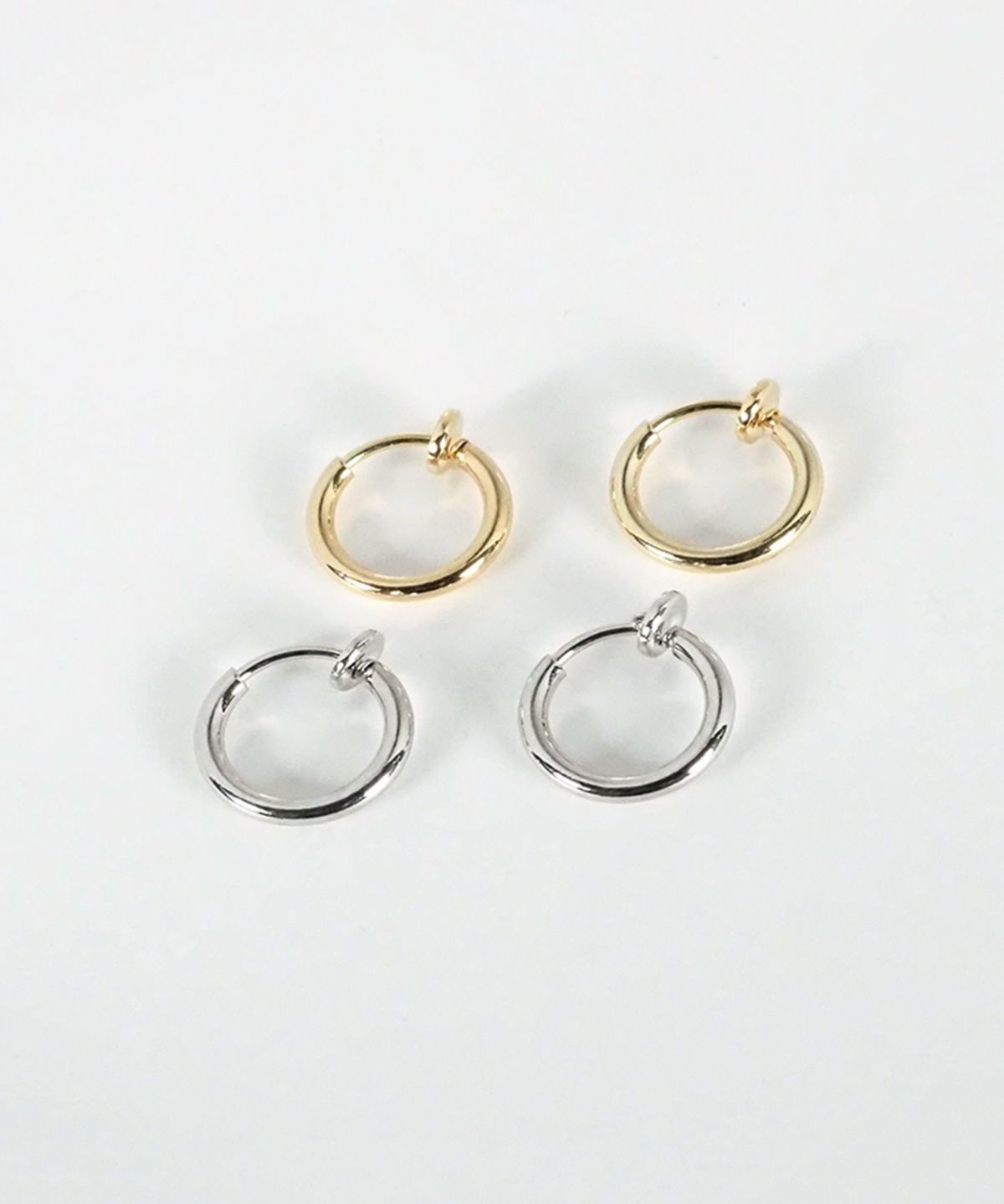 11mmシンプルパイプイヤリング