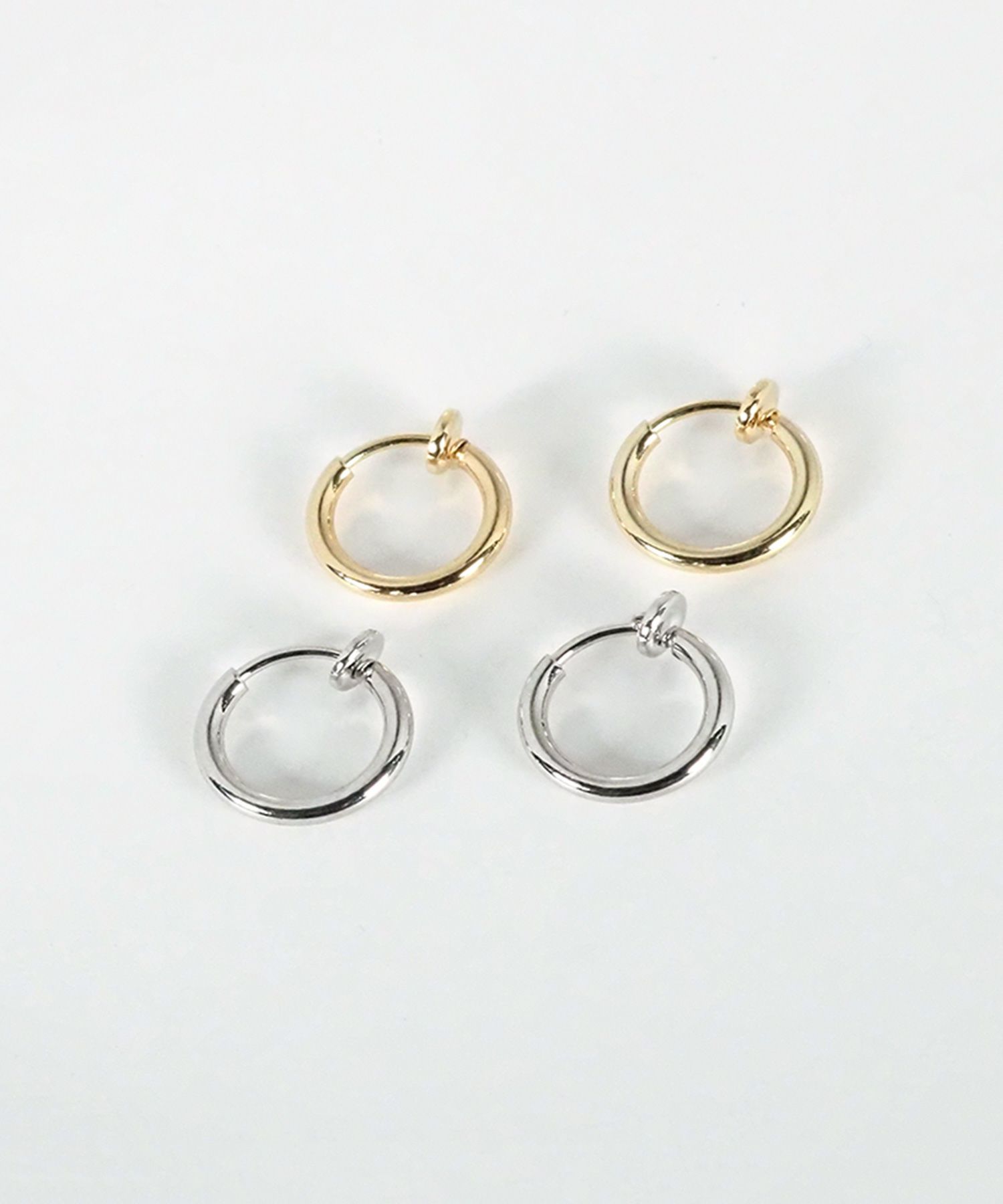 11mmシンプルパイプイヤリング