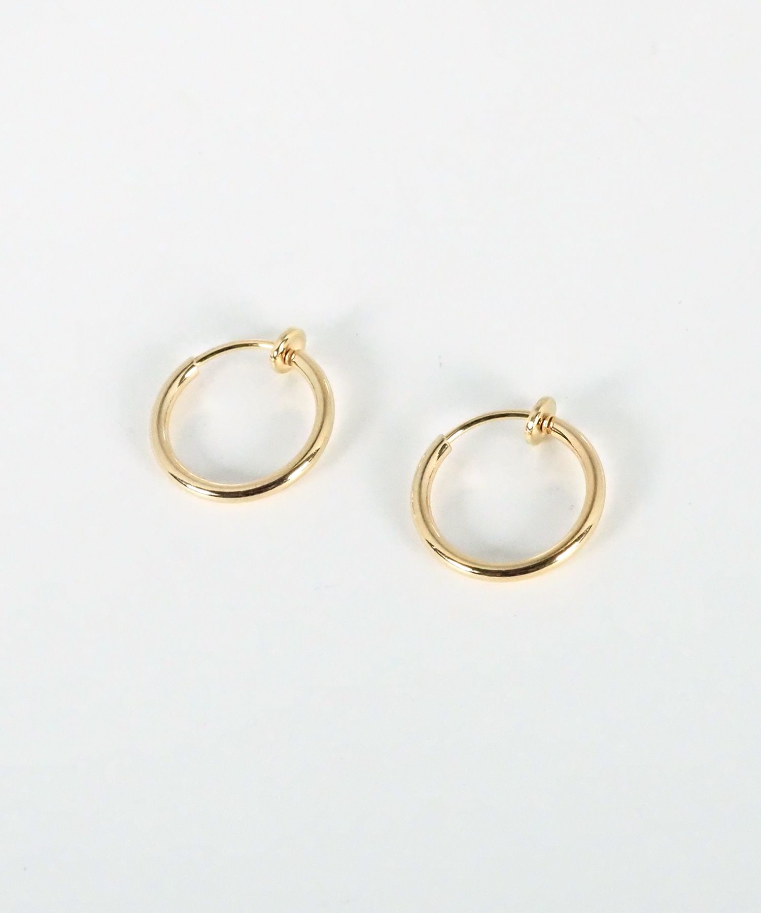 15mmシンプルパイプイヤリング