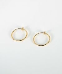 21mmシンプルパイプイヤリング