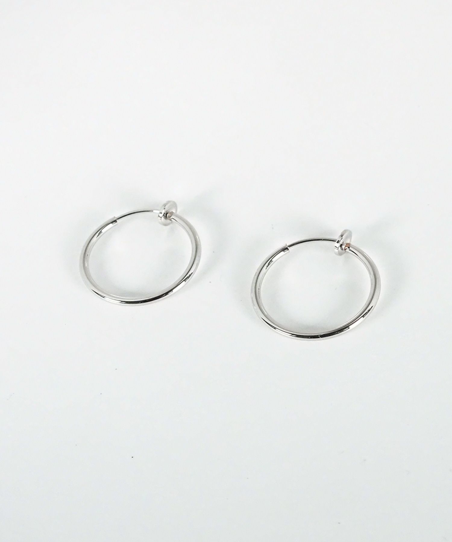 21mmシンプルパイプイヤリング