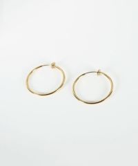 30mmシンプルパイプイヤリング