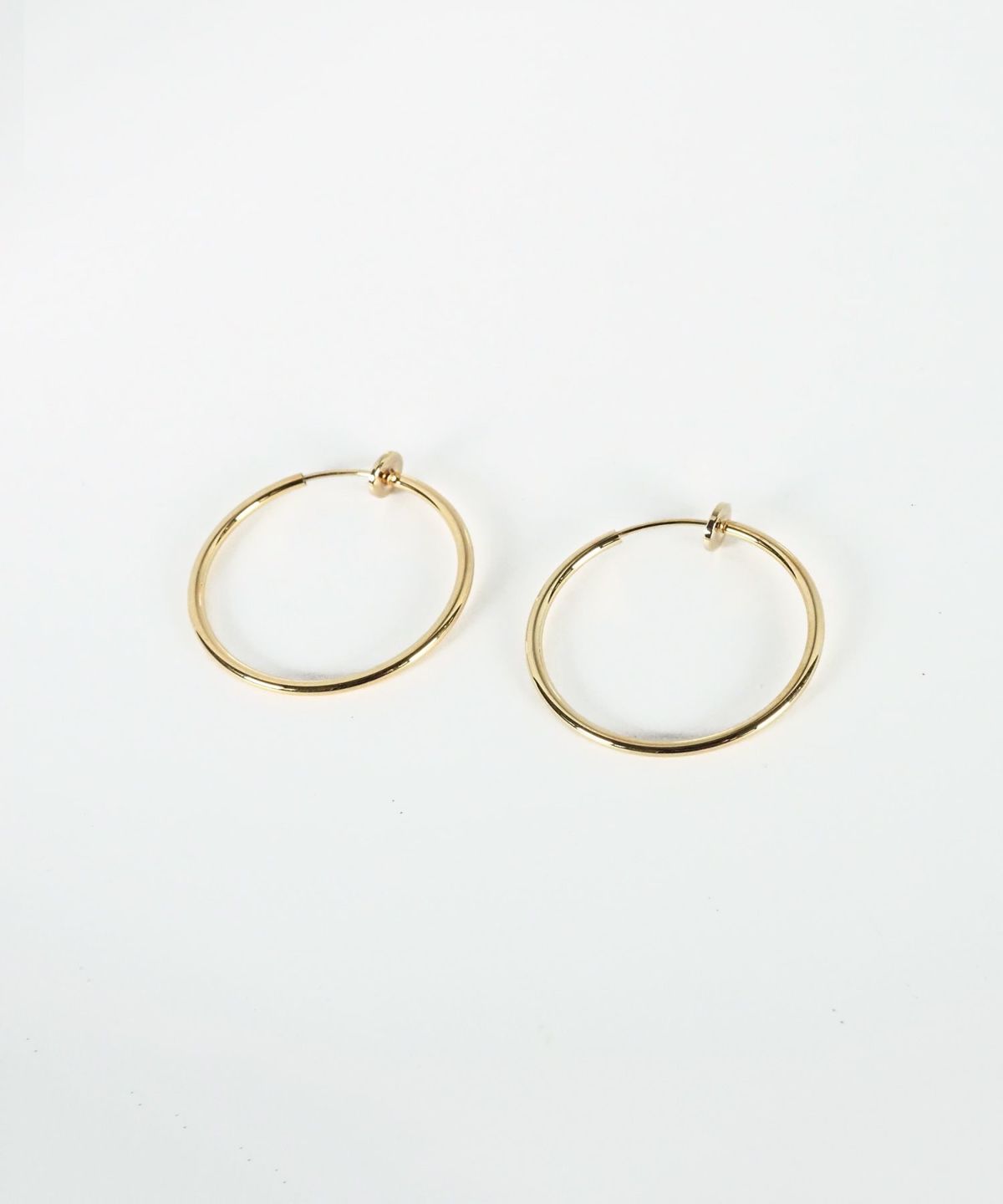 30mmシンプルパイプイヤリング