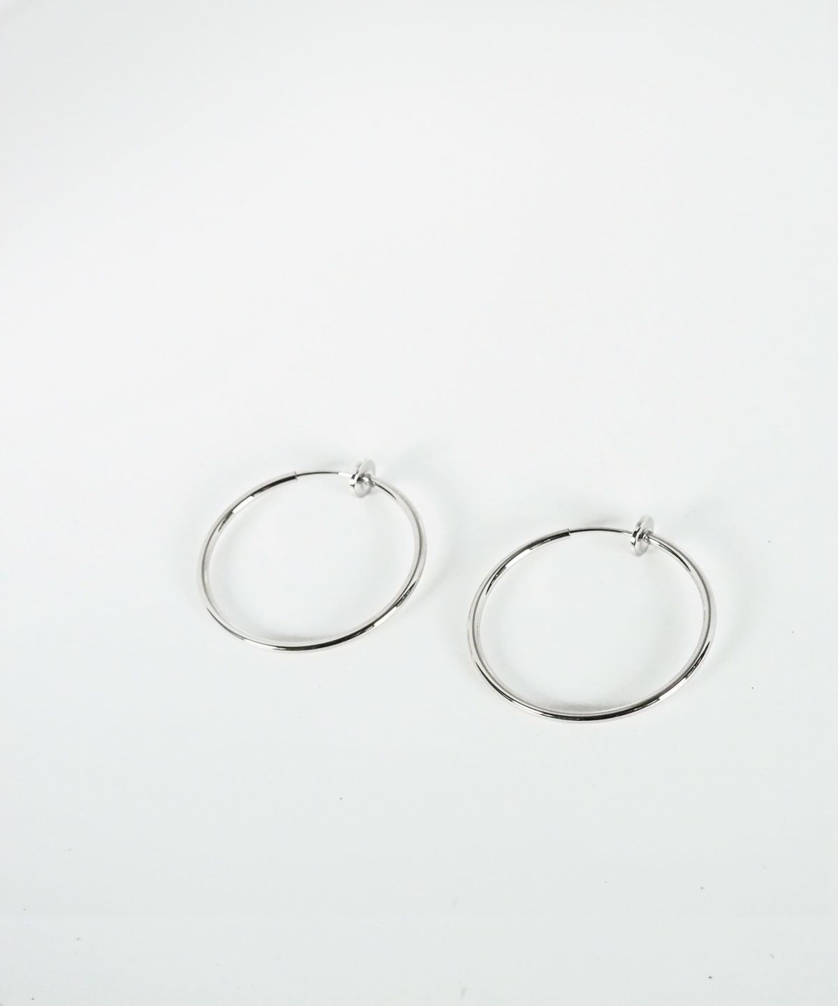 30mmシンプルパイプイヤリング