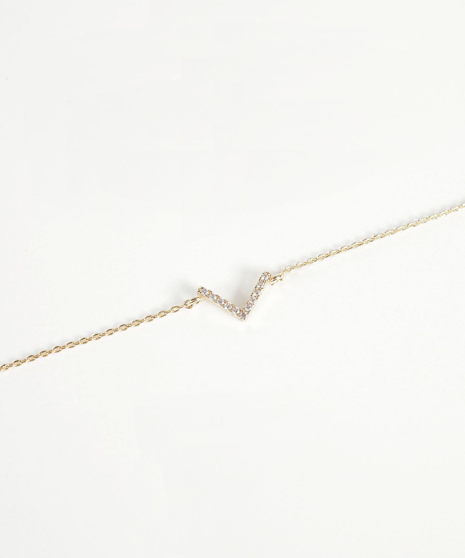 Vモチーフブレスレット