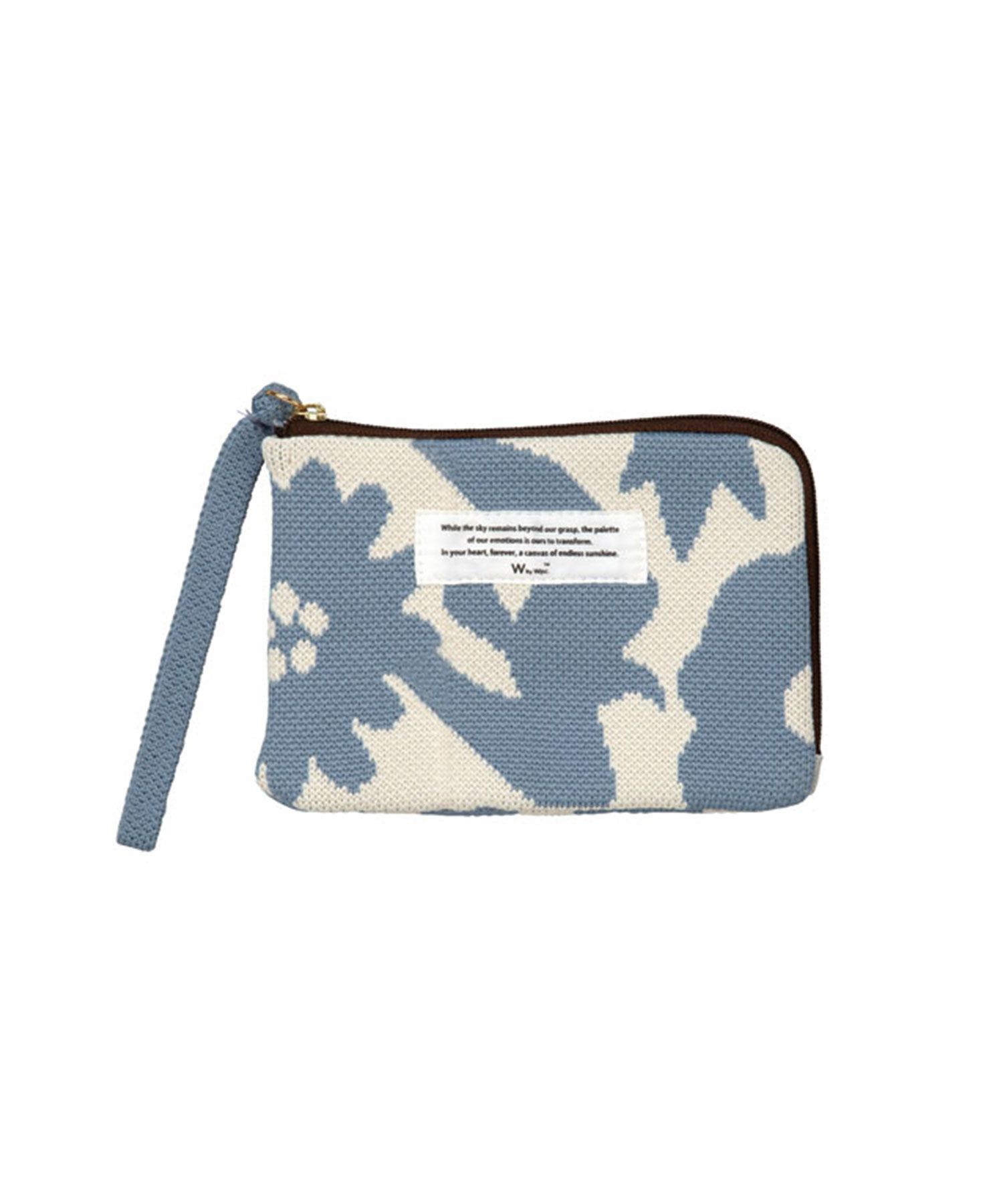 ニットティッシュポーチ