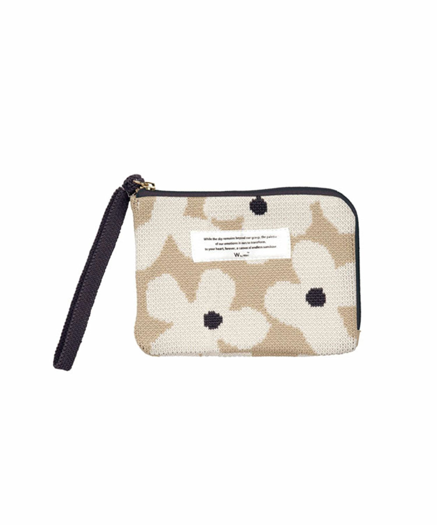 ニットティッシュポーチ