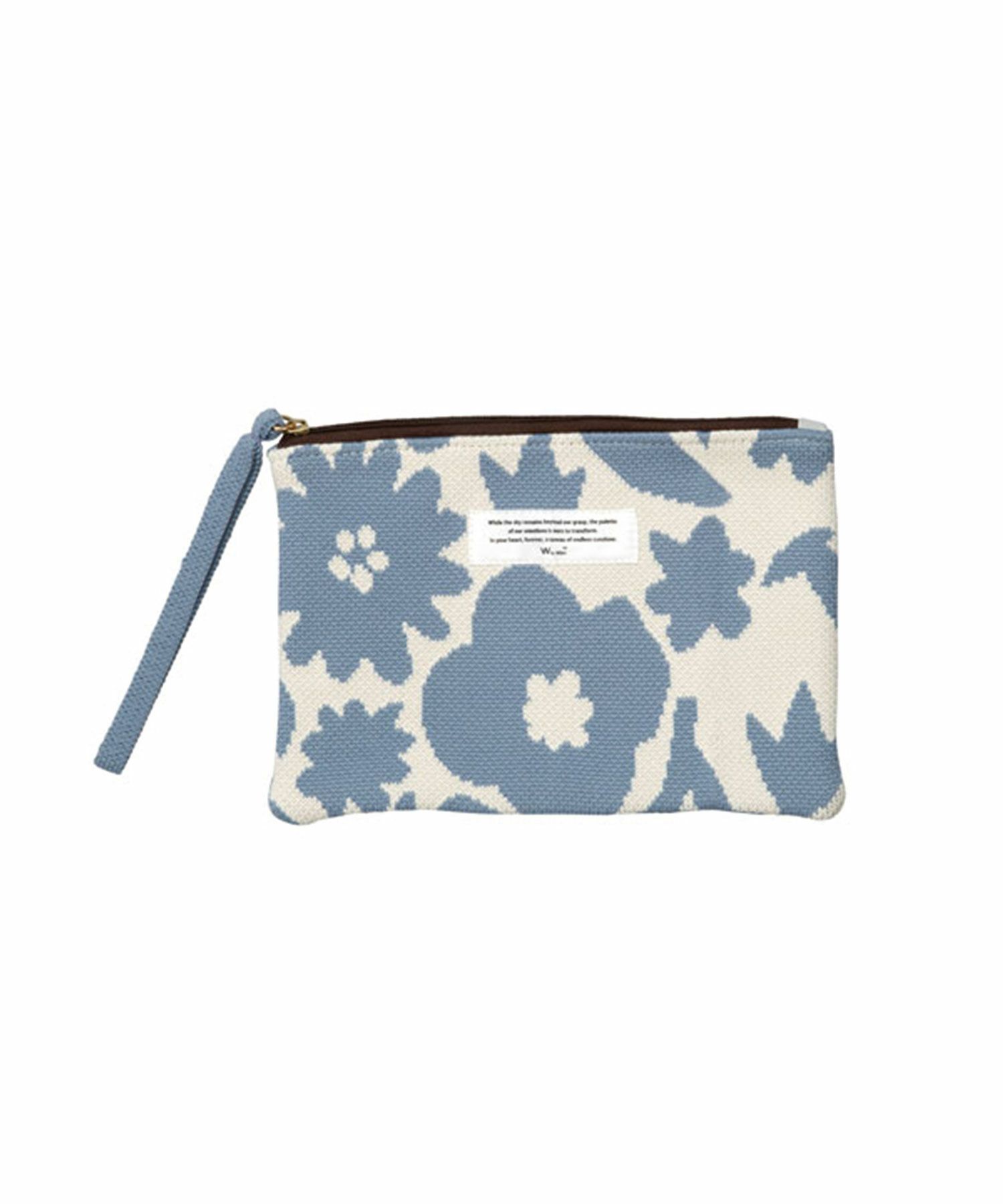 ニットフラットポーチ